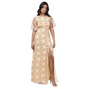 Anaya With Love Womens/Ladies Floral Recycled Maxi Dress / Floral/Golden